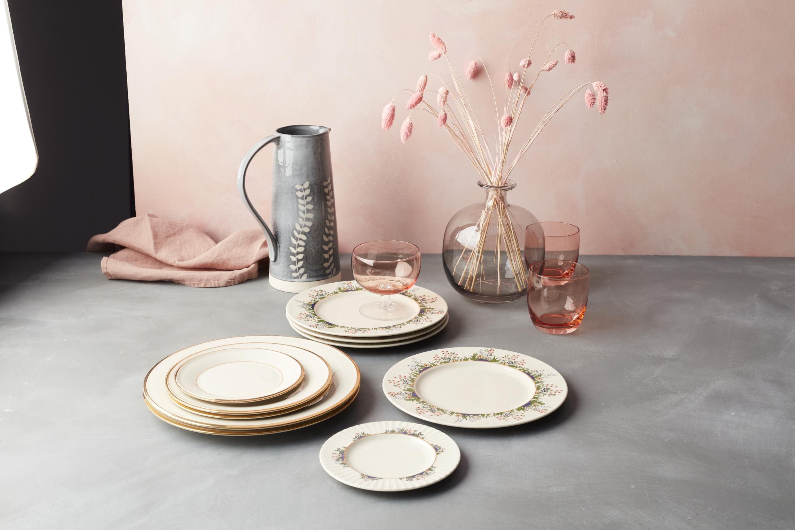 Amazon.com: Lenox Eternal Gold Banded Ivory China Dinner Plate